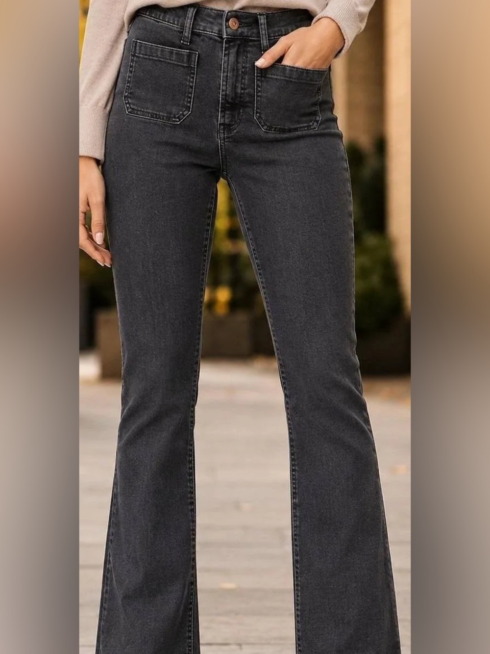 Gap high rise 70s flare jeans - 28 TALL 33.5” Inseam